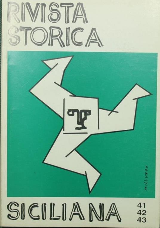 Rivista storica siciliana. Aprile-dicembre 1996 - copertina