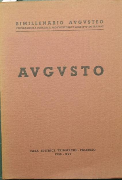 Augusto - copertina