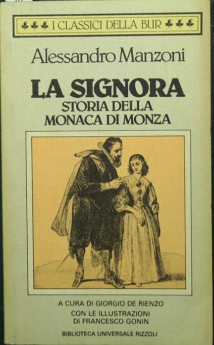 La Signora - Alessandro Manzoni - copertina