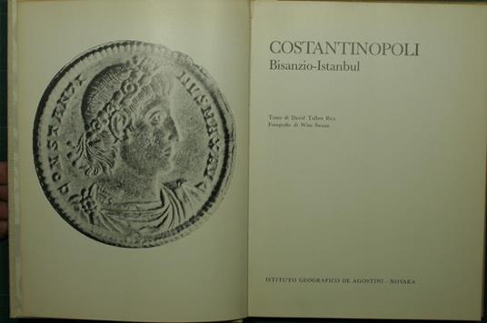 Costantinopoli. Bisanzio-Istanbul - David Talbot Rice - copertina