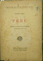 Perù. Condizioni naturali ed economiche