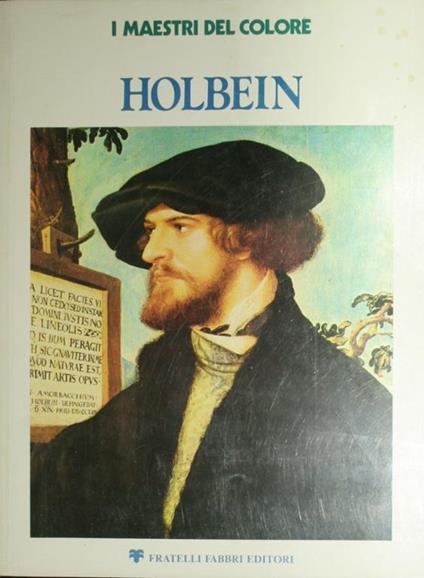 Holbein - Hans Werner Grohn - copertina