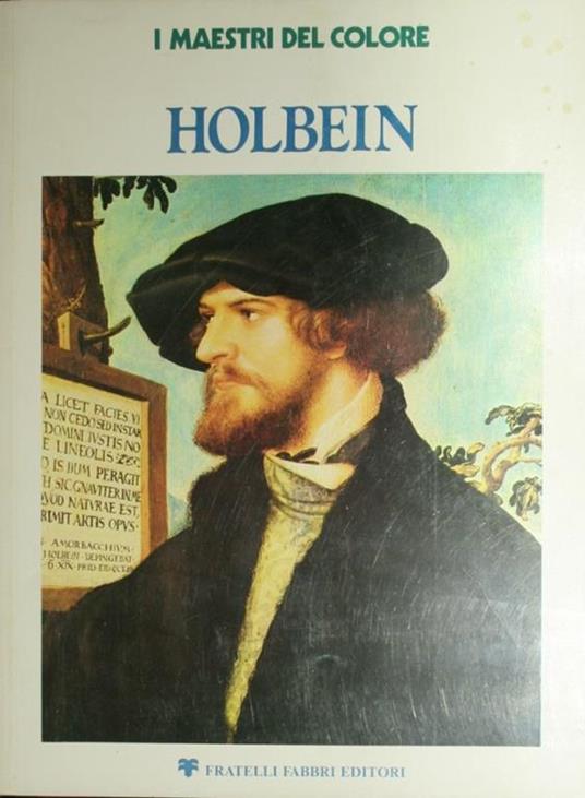 Holbein - Hans Werner Grohn - copertina