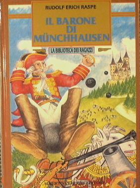 Il Barone di Munchhausen - Rudolph Erich Raspe - copertina