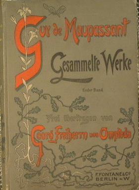 Fräulein Fifi. Frei übertragen von Georg Freiherrn von Ompteda ( Gesammelte Werke. Bd. I) - Guy de Maupassant - copertina
