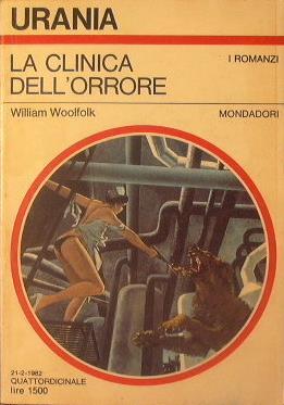 La clinica dell'orrore - William Woolfolk - copertina