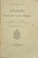 Avvento. Feste del Santo Natale. Aggiunti i panegirici dell'Immacolata Concezione e di S. Andrea