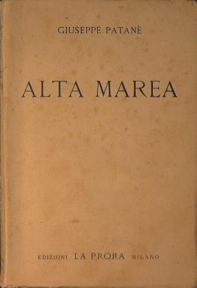 Alta Marea - Giuseppe Patanè - copertina