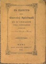 Il frutto degli esrcizi spirituali di S. Ignazio negli ecclesiastici. Conservato con alcuni ricordi e mezzi