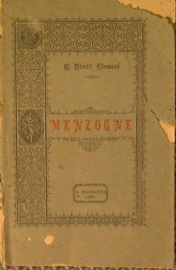 Menzogne - Giuseppe Simili - copertina