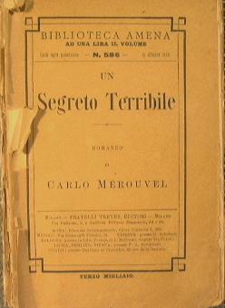 Un segreto terribile - Charles Merouvel - copertina