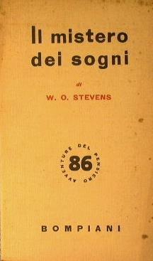 Il mistero dei sogni - William Oliver Stevens - copertina