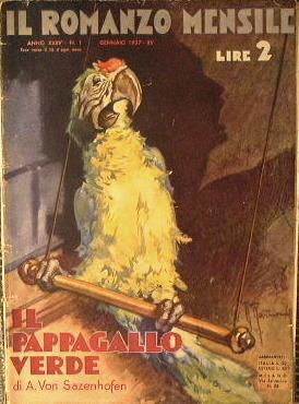 Il pappagallo Verde - Alexander von Sazenhofen - copertina