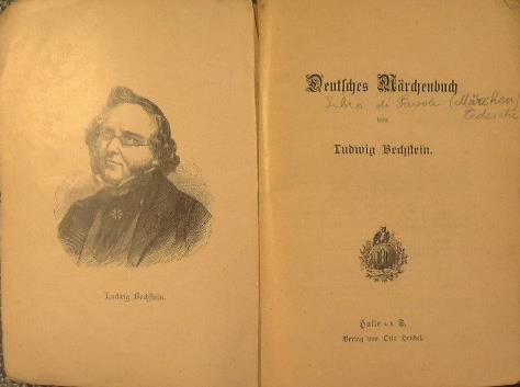 Deutsches Marchenbuch - Ludwig Bechstein - copertina