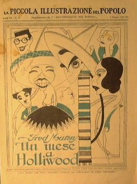 Un mese a Holliwood - Fred Mateus - copertina