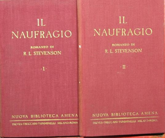 Il naufragio. Romanzo - Robert Louis Stevenson - copertina