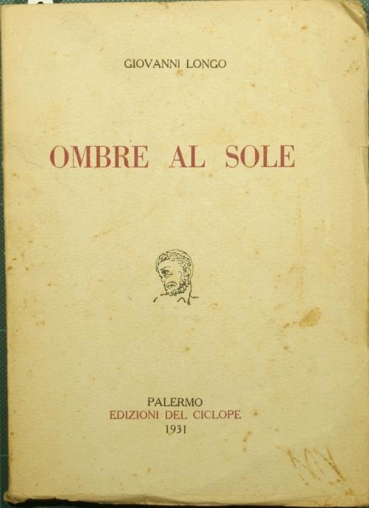 Ombre al sole - Giovanni Longo - copertina