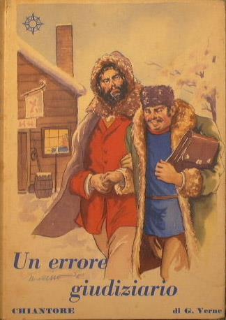 Un errore giudiziario + Martin Paz - Jules Verne - copertina