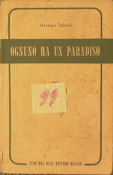 Ognuno ha un paradiso - A.M. Tedeschi - copertina