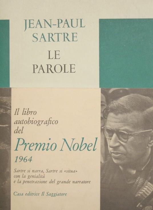 Le parole - Jean-Paul Sartre - copertina