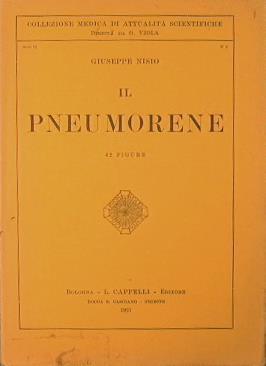 Il pneumorene - Giuseppe Nisio - copertina