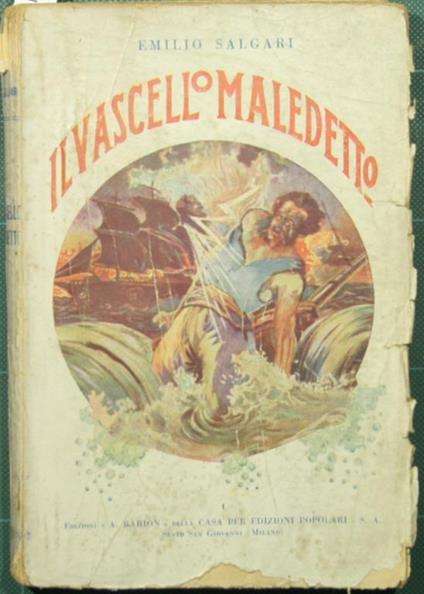 Il vascello maledetto. Avventure - Emilio Salgari - copertina