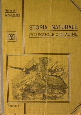 Storia naturale per le scuole cittadine. Parte II - Otto Schmeil - copertina