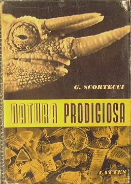 Natura prodigiosa. Corso di storia nnaturale per le scuole medie superiori - Giuseppe Scortecci - copertina