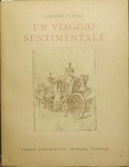 Un viaggio sentimentale - Laurence Sterne - copertina
