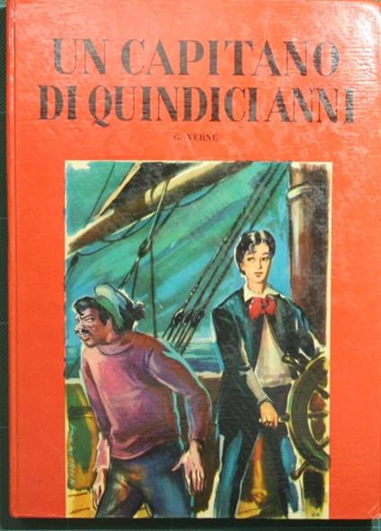 Un capitano di quindici anni - Jules Verne - copertina
