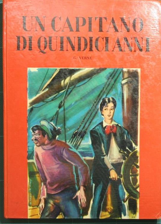 Un capitano di quindici anni - Jules Verne - copertina