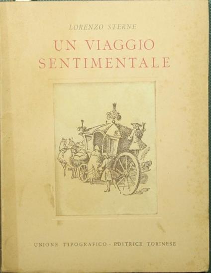 Un viaggio sentimentale - Laurence Sterne - copertina