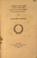 L' articolo 301 della legge del 12 Dicembre 1816 deroga all'art. 2133 del codice parte prima leggi civili? Per Antonino Fassari