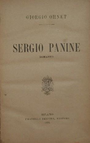 Sergio Panine - Georges Ohnet - copertina