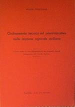 Ordinamento tecnico ed amministrativo nelle imprese agricole siciliane. Lezione svolta al corso Interprovinciale per Impiegati Agricoli. Ordinamento dell'azienda agricola