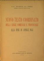 Nuovo testo coordinato della legge comunale e provinciale alla fine di Aprile 1954