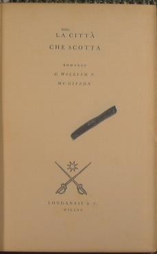 La città che scotta - William P. McGivern - copertina