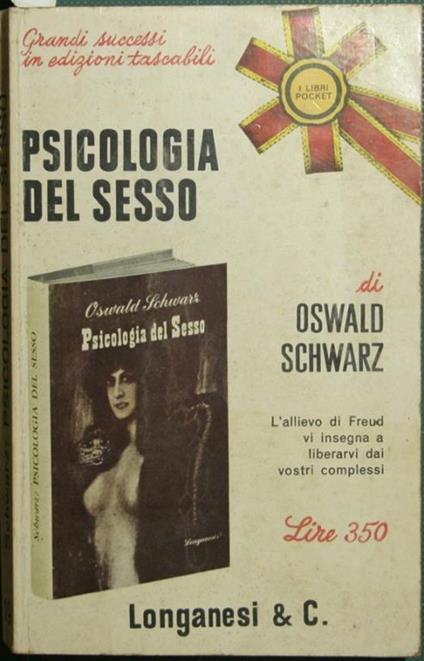 Psicologia del sesso - Oswald Schwarz - copertina