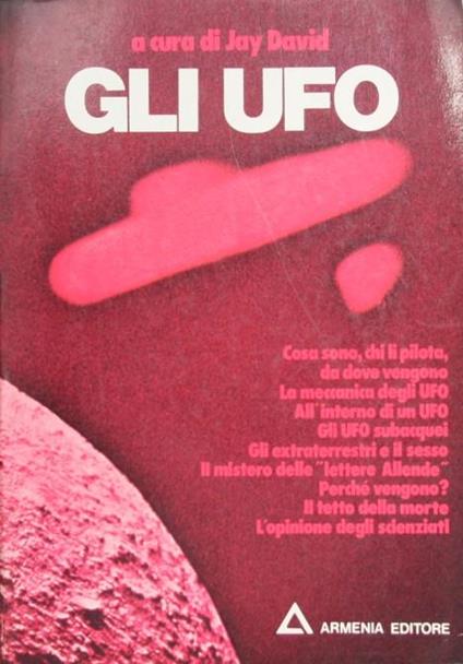 Gli ufo - Jay David - copertina