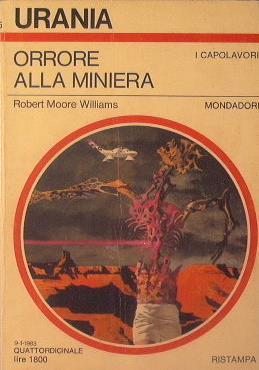 Orrore alla miniera - Robert Moore Williams - copertina