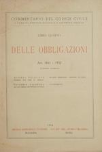 Commentario del Codice Civile. Libro IV - Delle obbligazioni. (Art. 1861-1932). Rendita perpetua, rendita vitalizia. Assicurazione