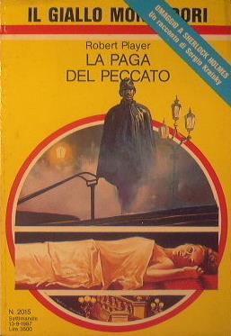 La paga del peccato - Robert Player - copertina
