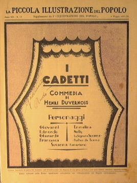 I cadetti - Henri Duvernois - copertina