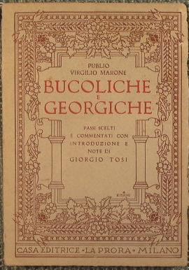 Bucoliche e georgiche - Publio Virgilio Marone - copertina