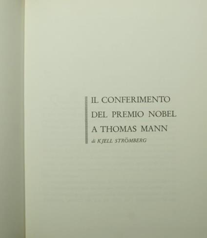 Racconti - Thomas Mann - copertina