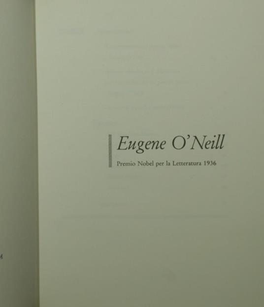 Drammi - Eugene O'Neill - copertina