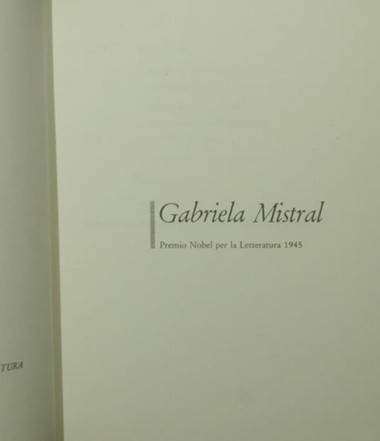 Il torchio - Gabriela Mistral - copertina
