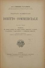 Trattato elementare di Diritto Commerciale