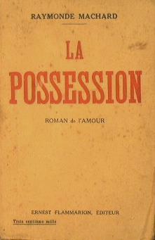 La possesion - Raymonde Machard - copertina