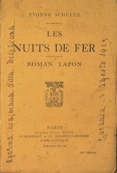 Les nuits de fer - Yvonne Schultz - copertina